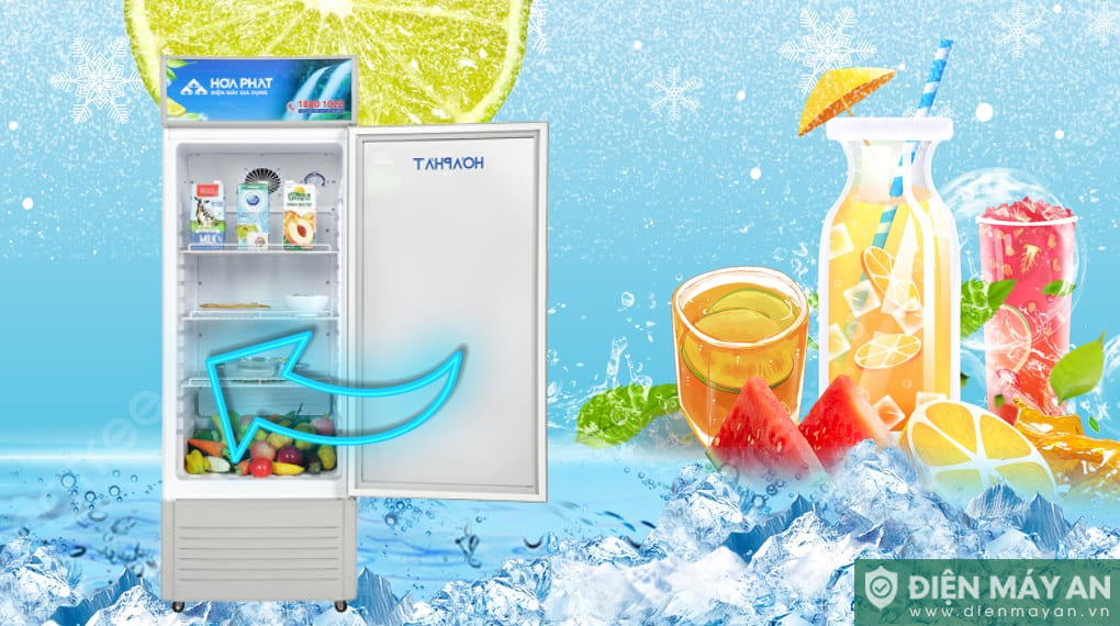 Tủ mát Hoà Phát 195 lít HSR S6195